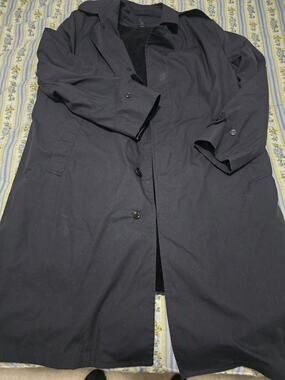 DSCP Quarterdeck Collection US Navy Trench Coat 42L Zip Out Lining